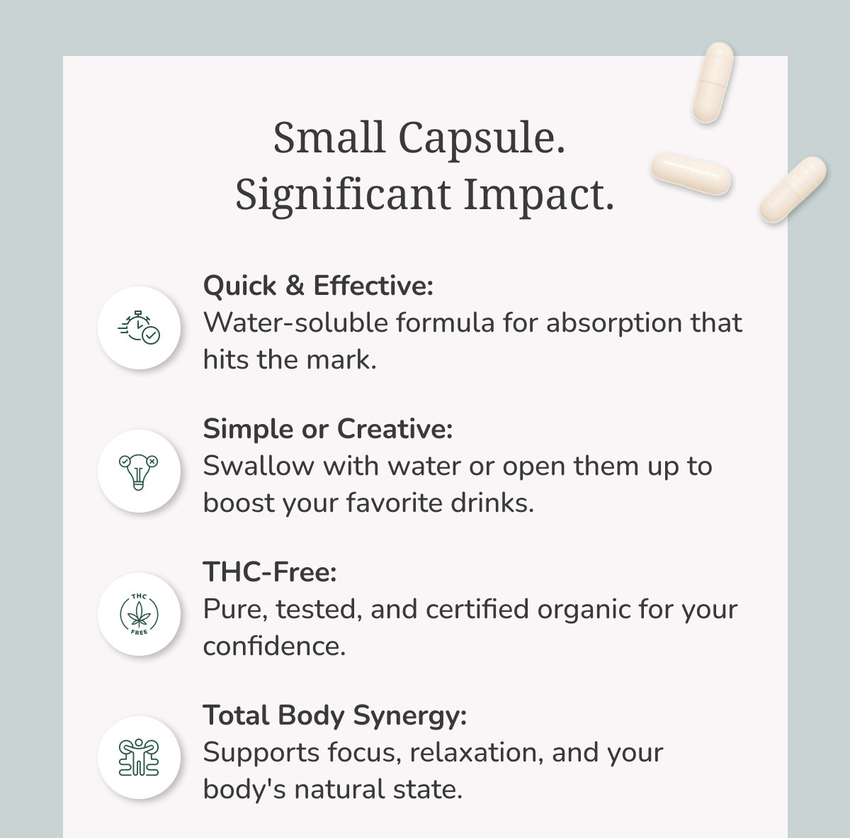 Shop CBD Capsules & Experience Better Wellness