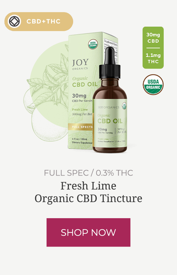 Full Spectrum CBD Tincture (Fresh Lime)