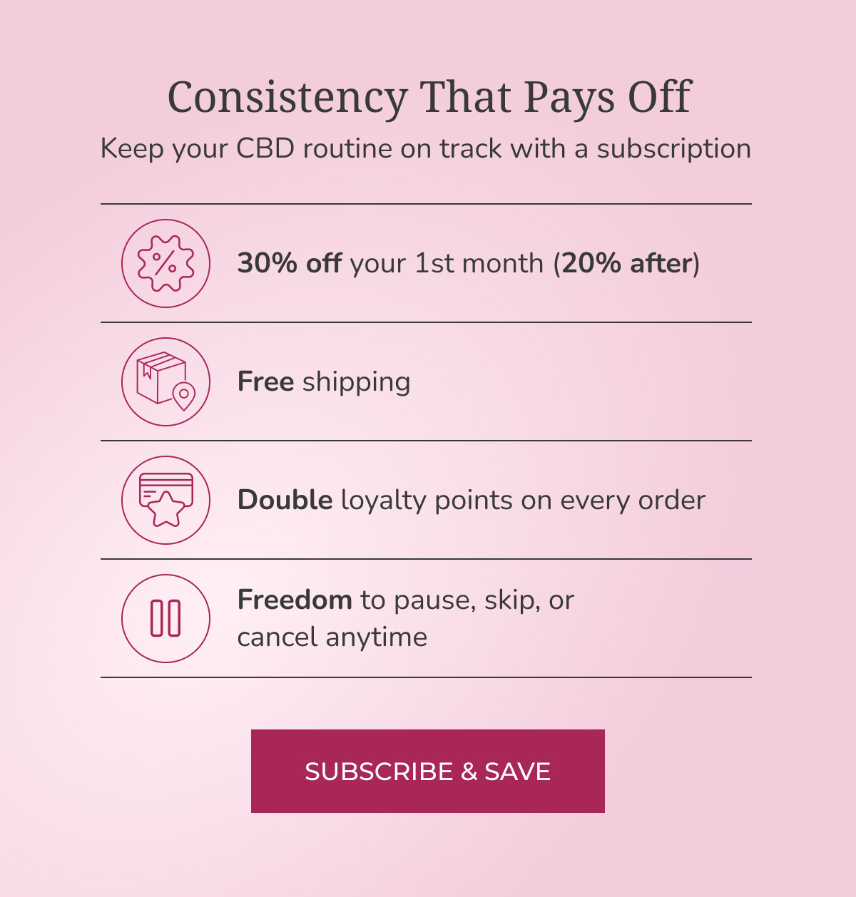  Keep your CBD routine on track: Shop Joy Organics