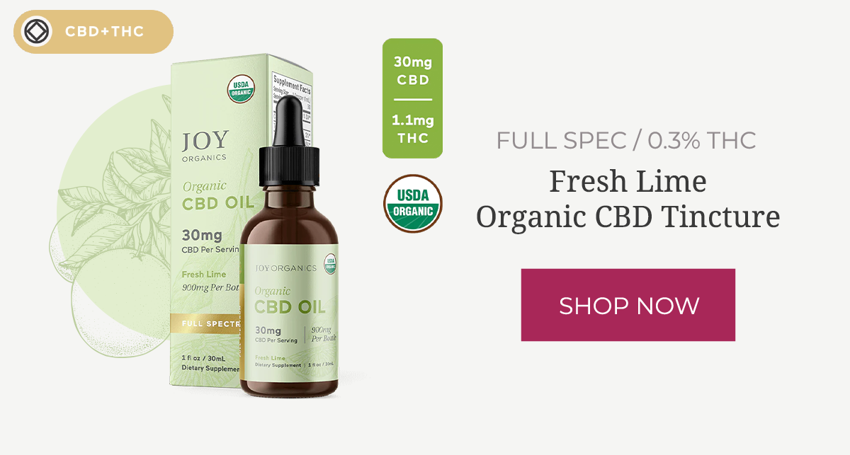 Full Spectrum CBD Tincture (Fresh Lime)