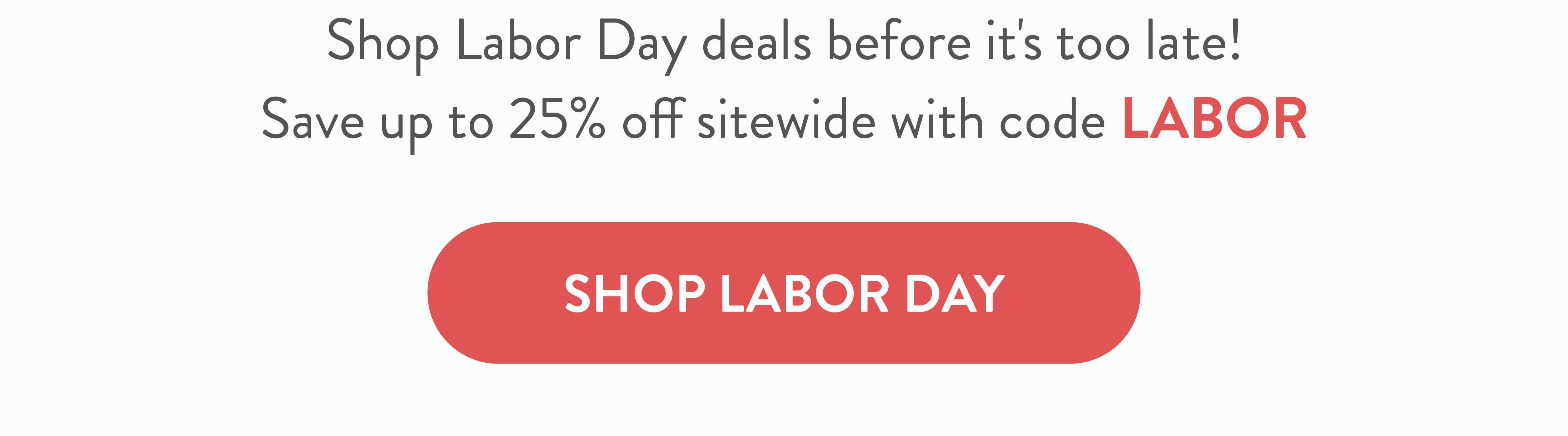Shop Labor Day