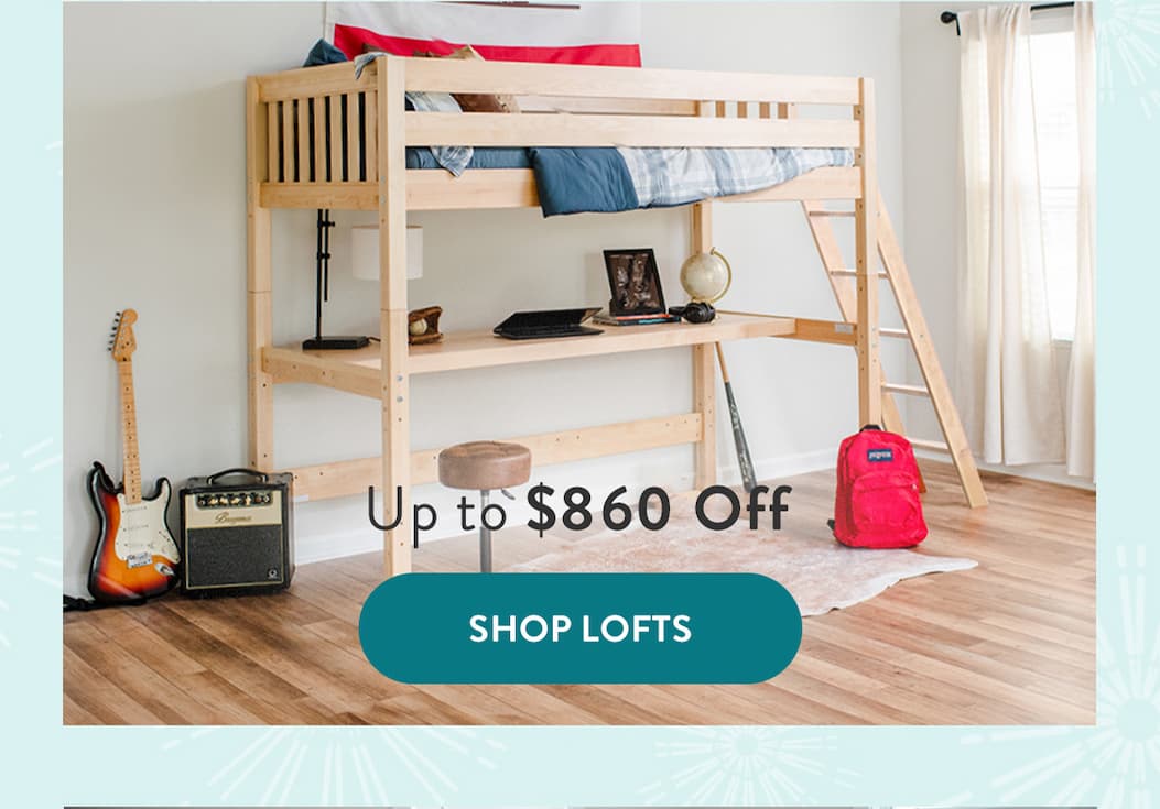up to $860 off lofts