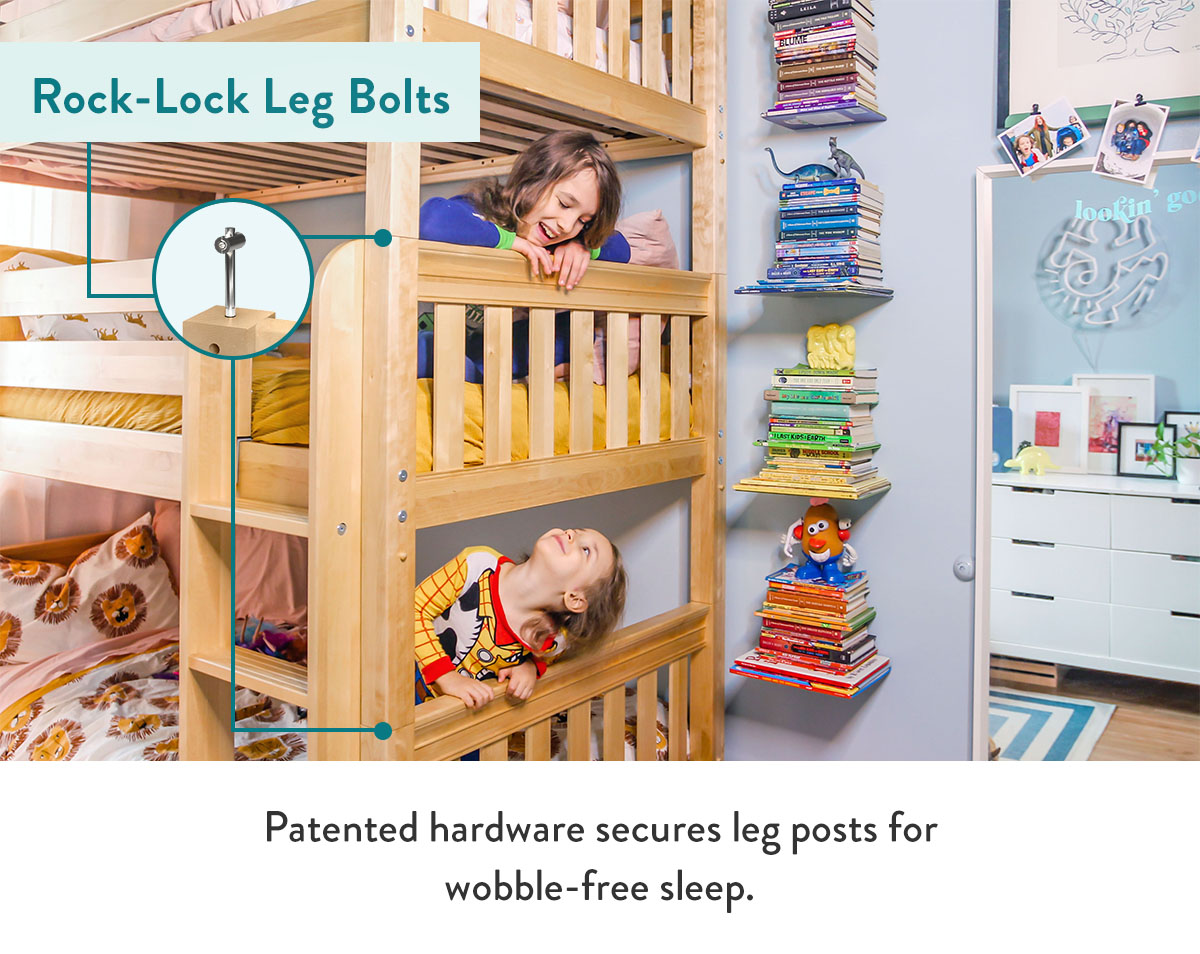 rock-lock leg bolts