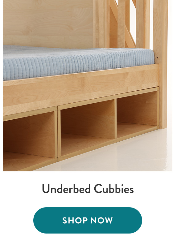 underbed cubbies