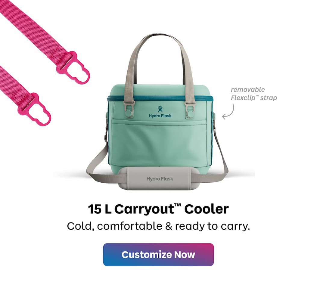 15 L Carryout™ Cooler. Cold, comfortable & ready to carry. | Customize Now