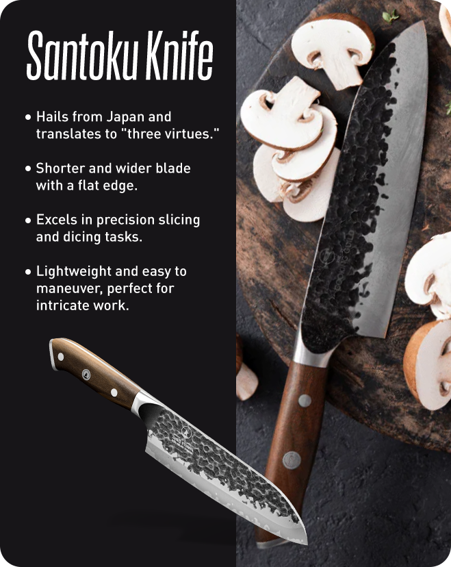 Knife Showdown Chef vs. Santoku vs. Bunka The Cooking Guild