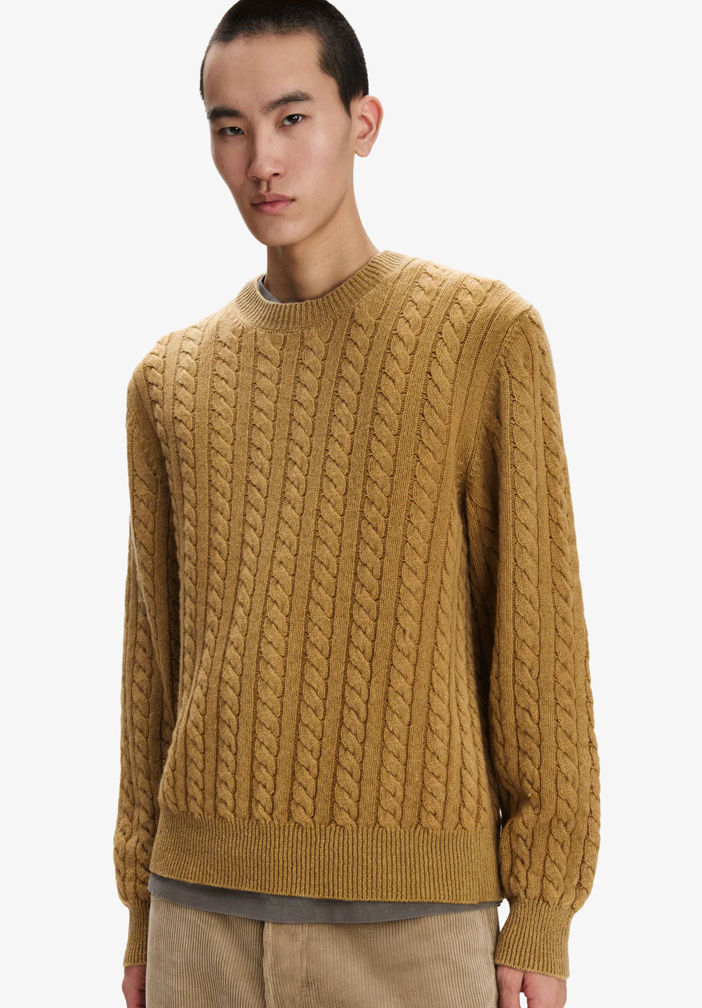 A.P.C. models in Fall outfits
