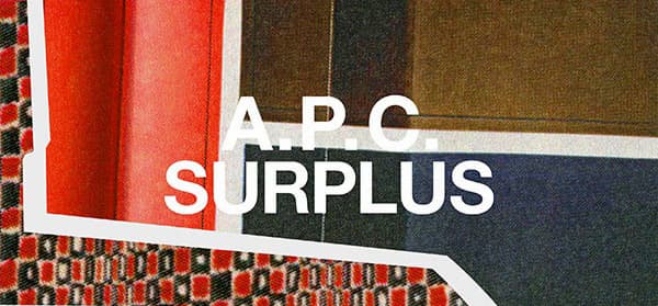 A.P.C. Surplus collage