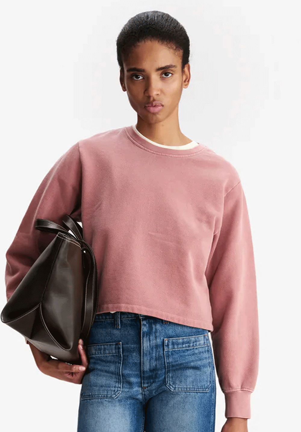 A.P.C.models in Fall outfits