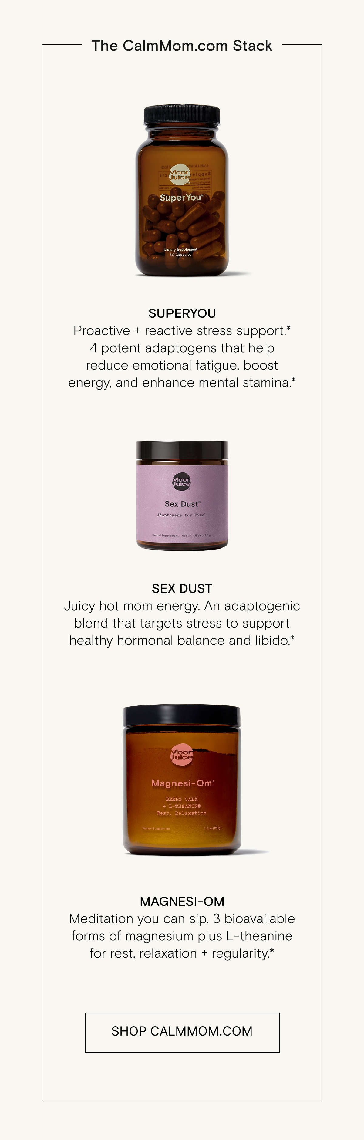 Shop Calmmom.com Stack Shop Calmmom.com Stack