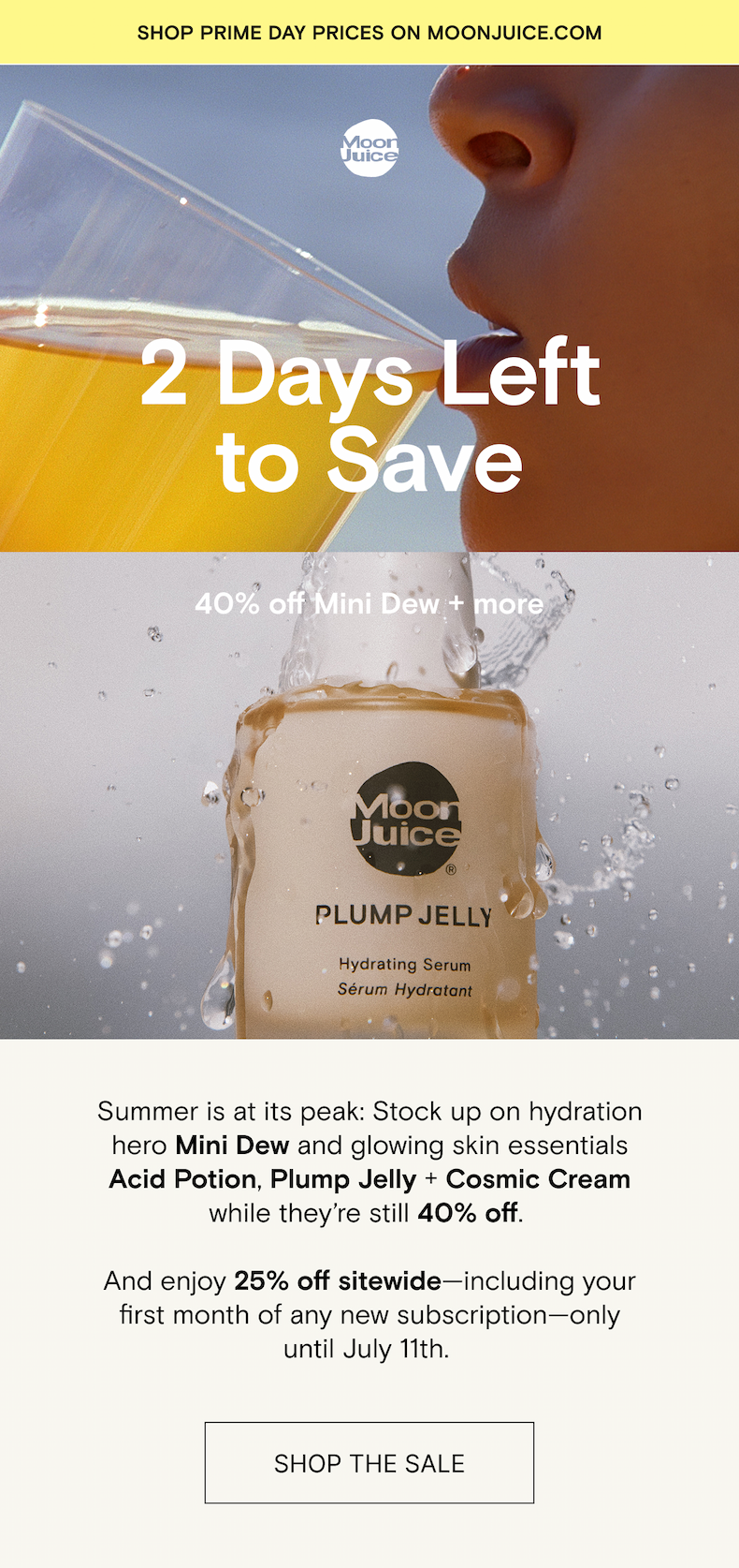 Prime day is here - 40% off sitewide 