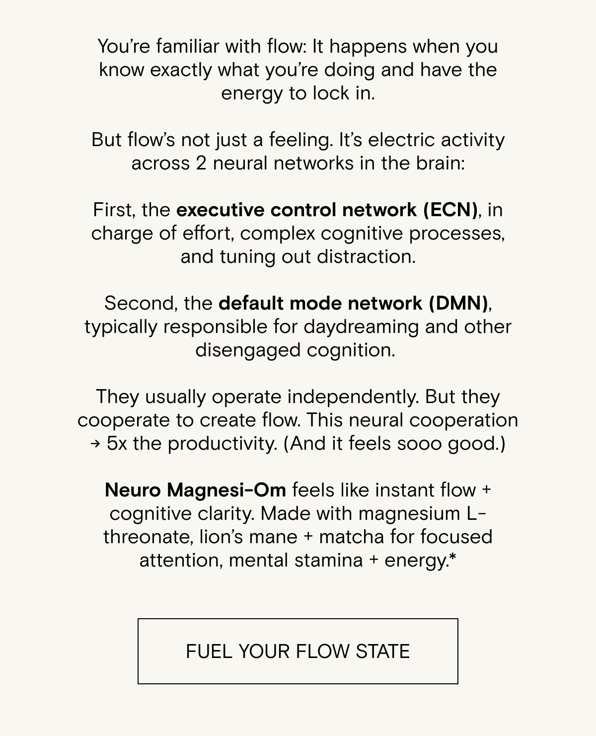 Fuel your flow state with NEW Neuro Magnesi-om