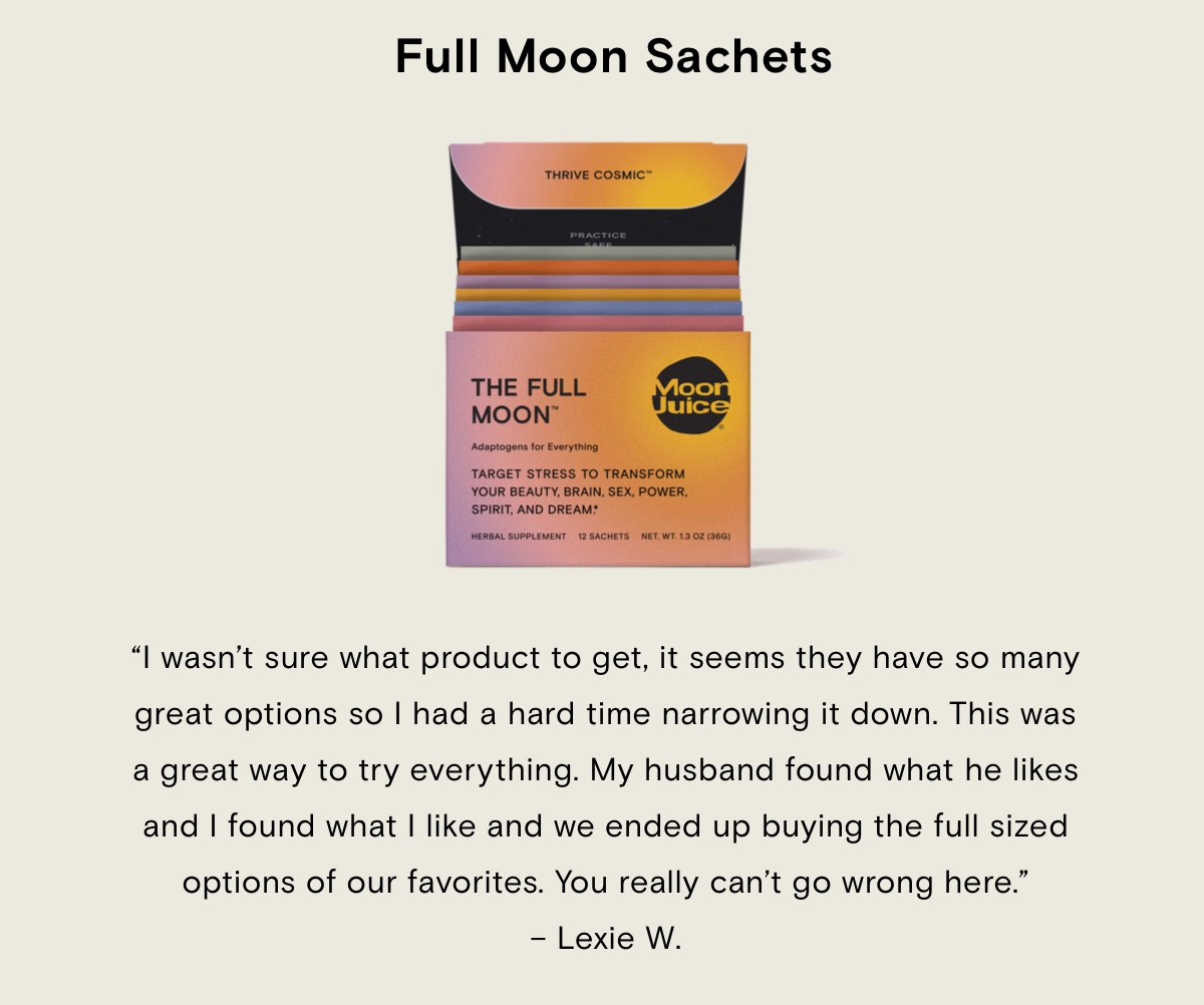 Full Moon Sachets