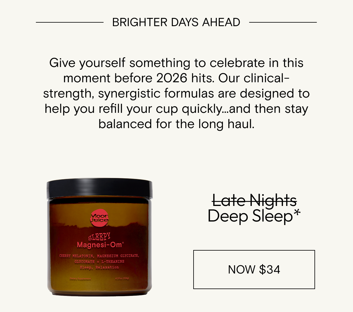 Deep Sleep - 30% off for 3 months of Sleepy Magnesi-om