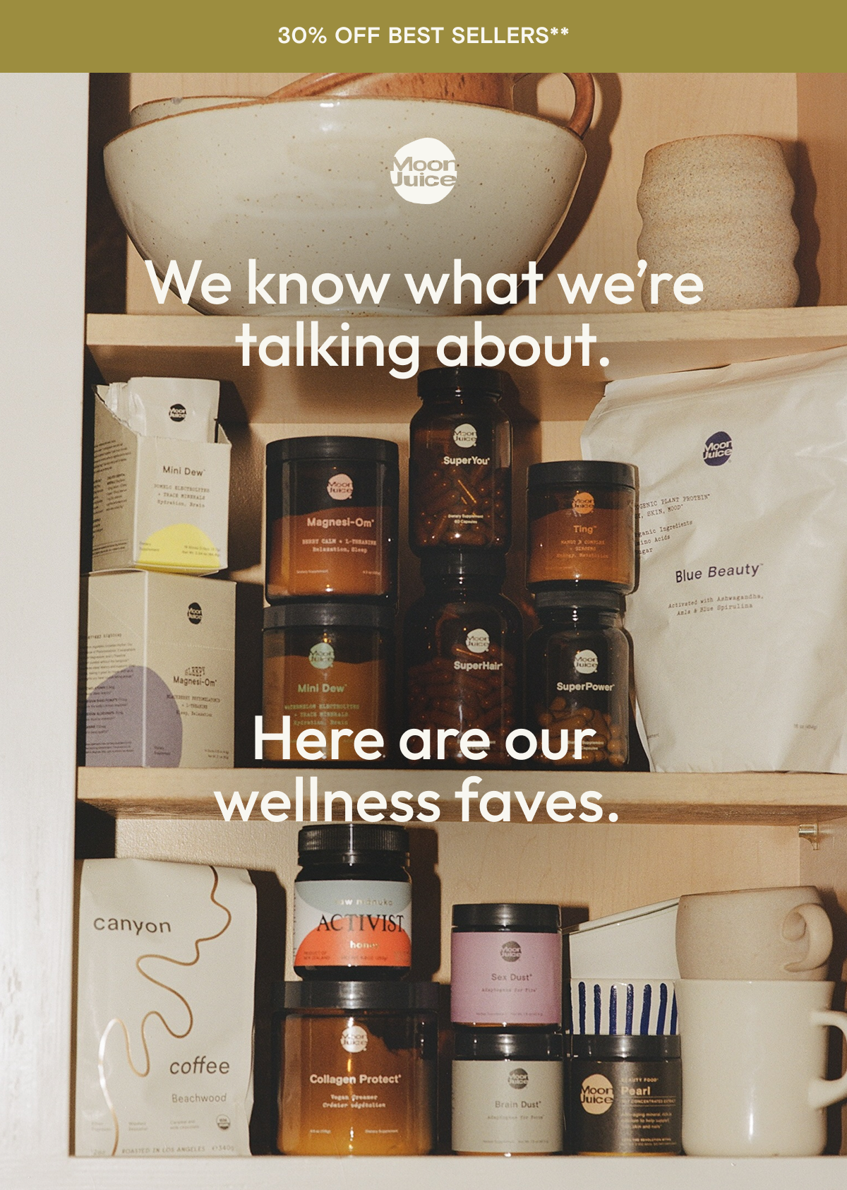 We know what we are talking about - here are the Moon Juice team favorites (30% off your first month of any subscription)