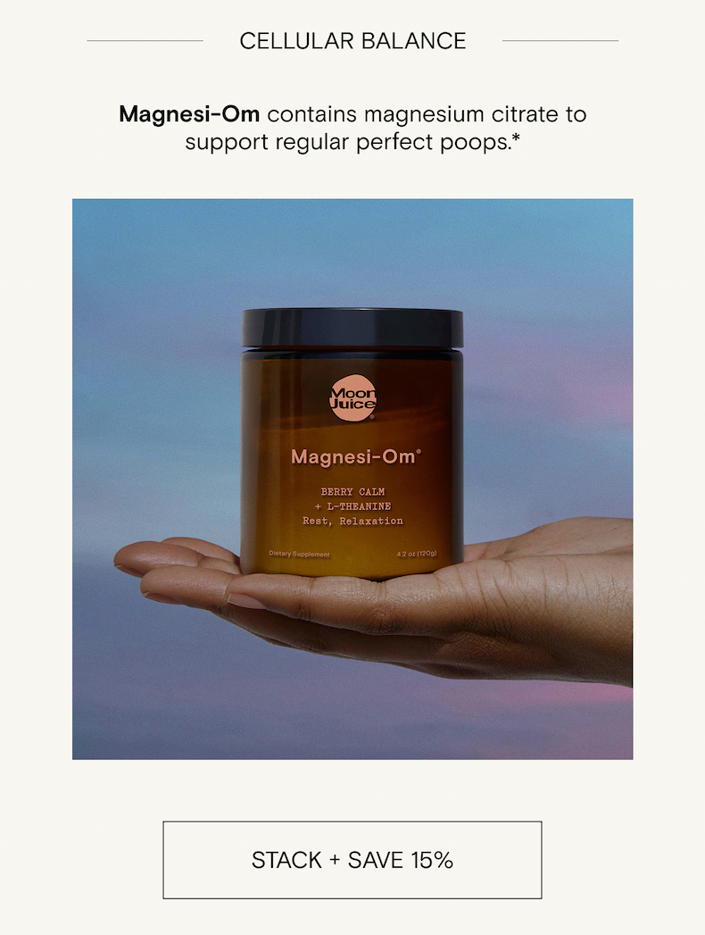 Magnesi-om supports regular perfect poops
