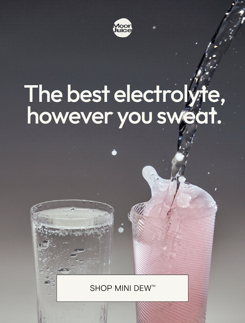 The best electrolyte, however you sweat