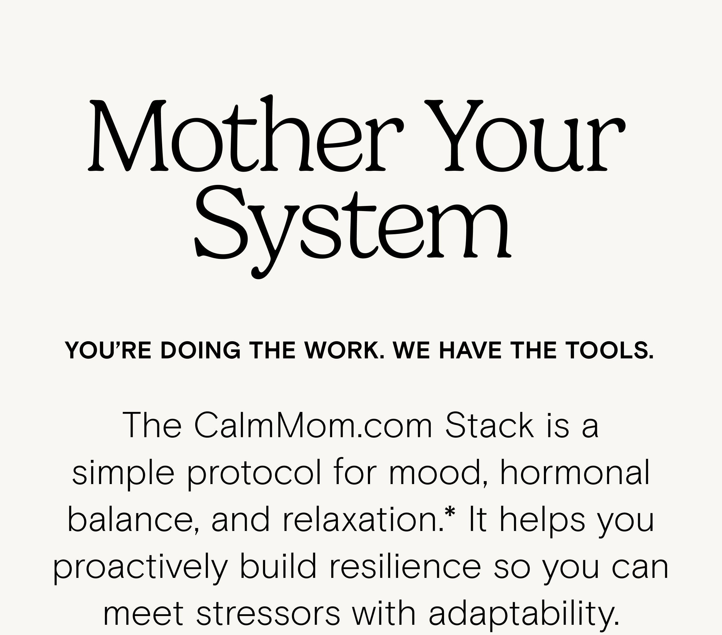 Mother your system Mother your system