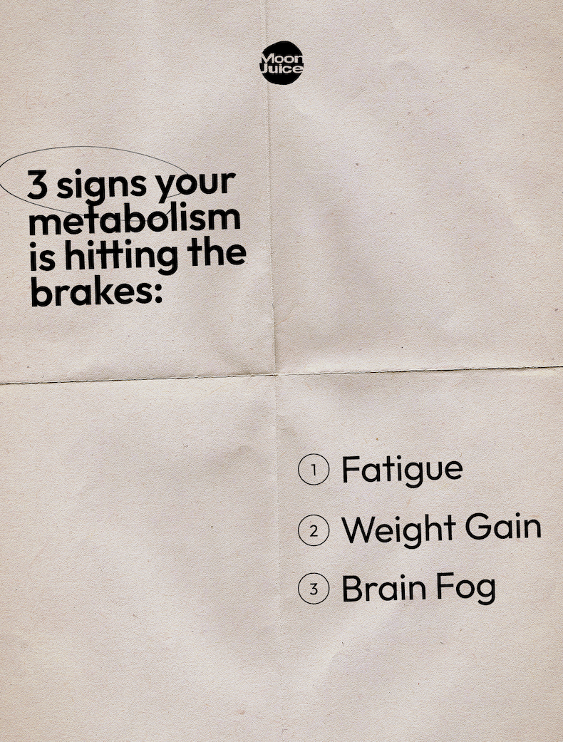 4 signs your metabolism is hitting the brakes 