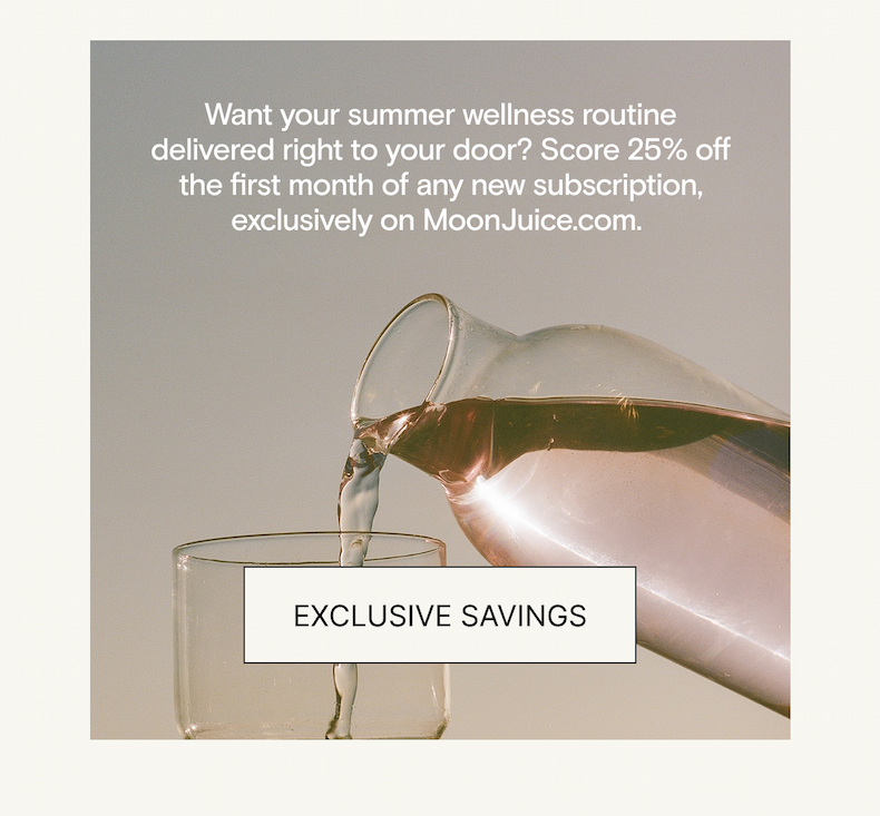 Shop best sellers with 25% off your first month of a subscription