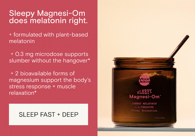 Sleepy magnesi-om does Melatonin right - shop now and sleep fast + deep