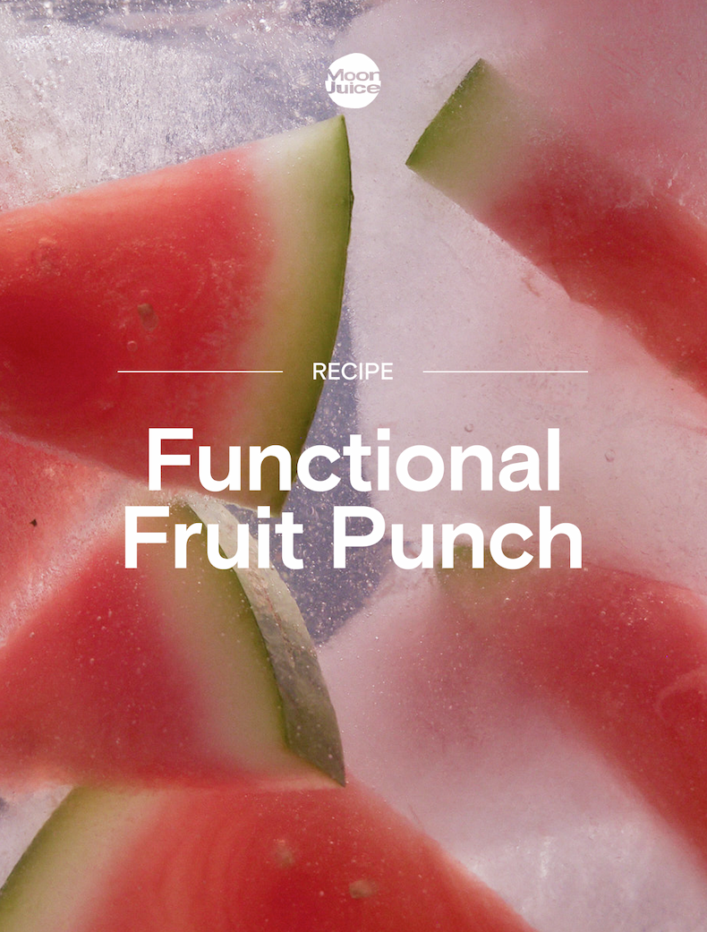 Functional Fruit Punch to end the summer Functional Fruit Punch to end the summer