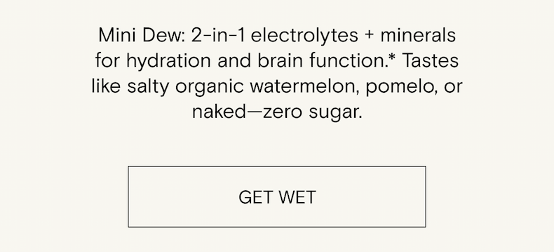 Summer looks good on you - shop Mini Dew for 40% off
