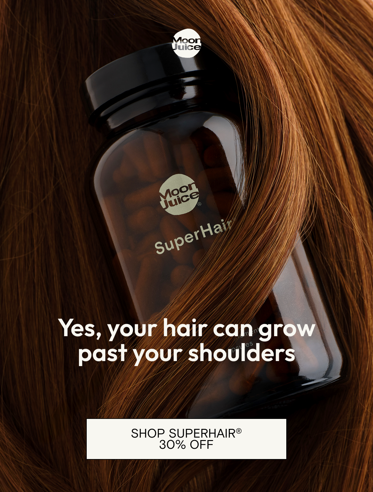 Yes, your hair can grow past your shoulders. Shop SuperHair