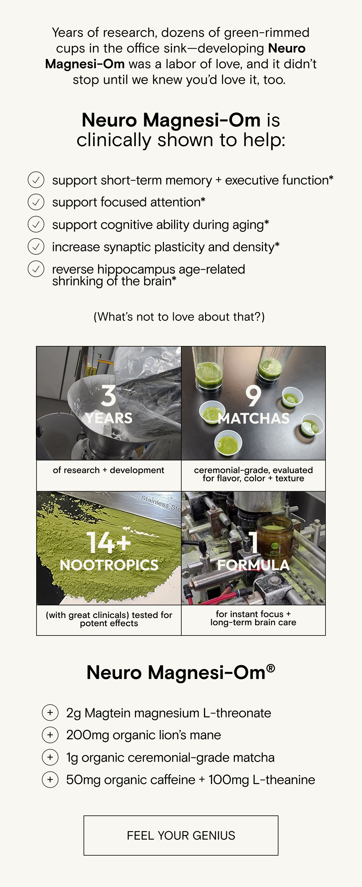 How we developed Neuron Magnesi-Om