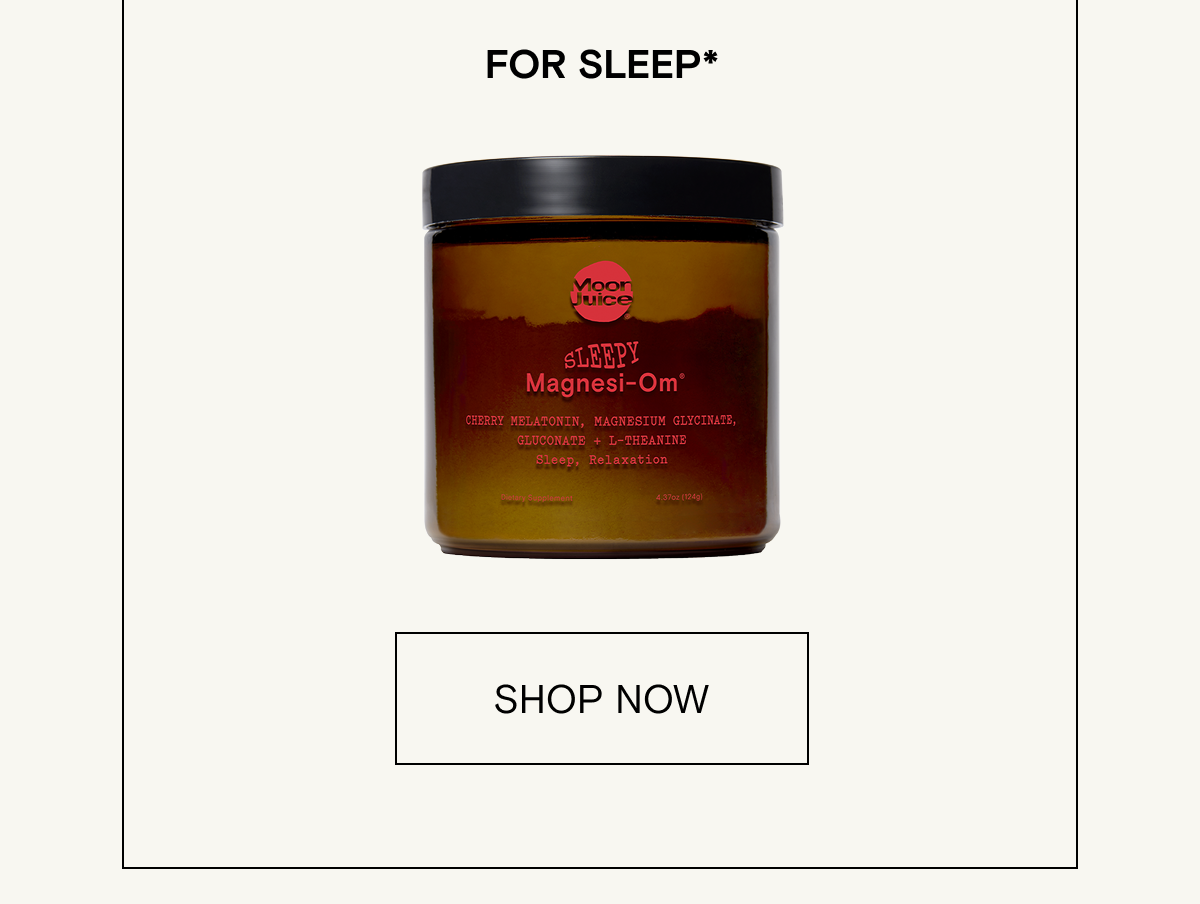 For sleep - 30% off for 3 months of Sleepy Magnesi-om