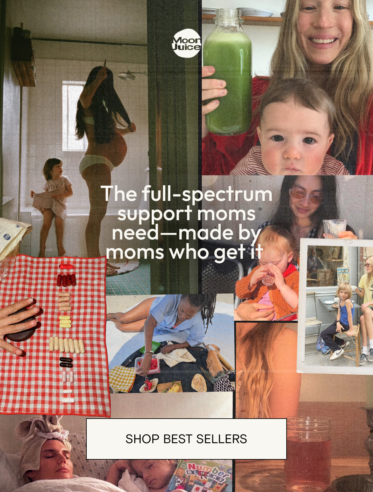 The full-spectrum support moms need—made by moms who get it. Shop Moon Juice bestsellers for moms.