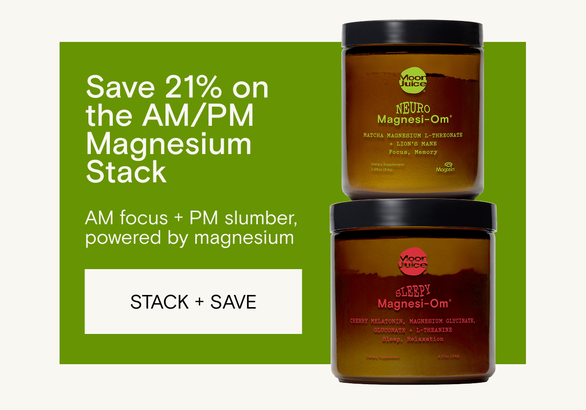 Save 21% on the AM/PM Magnesium Stack