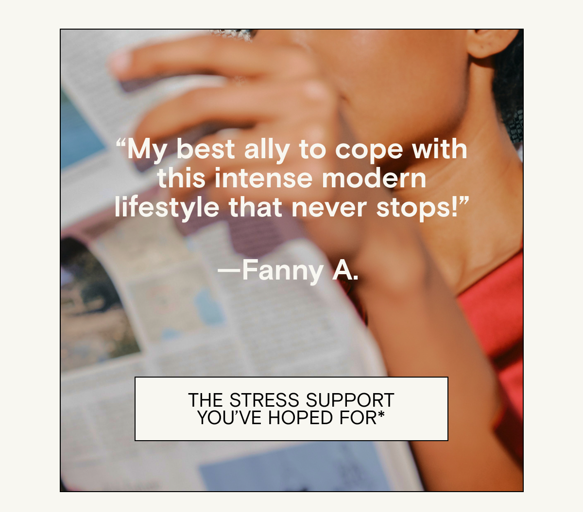 SuperYou - the stress support you've hoped for.