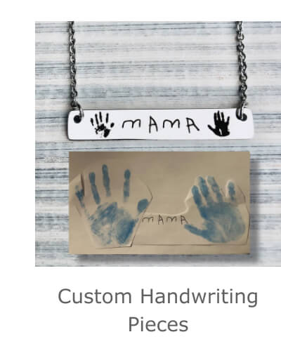 custom handwriting pieces
