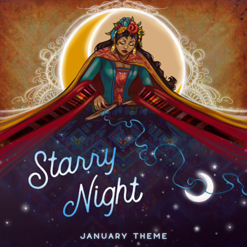 January Theme: Starry Night