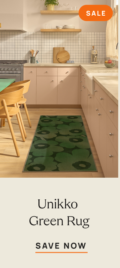 Unikko Green Rug 
