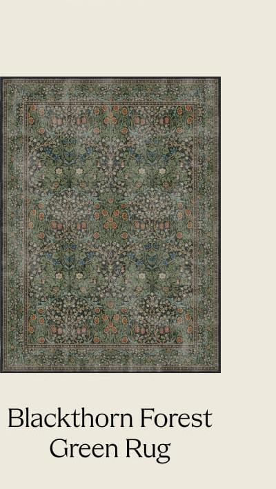 Blackthorn Forest Green Rugs