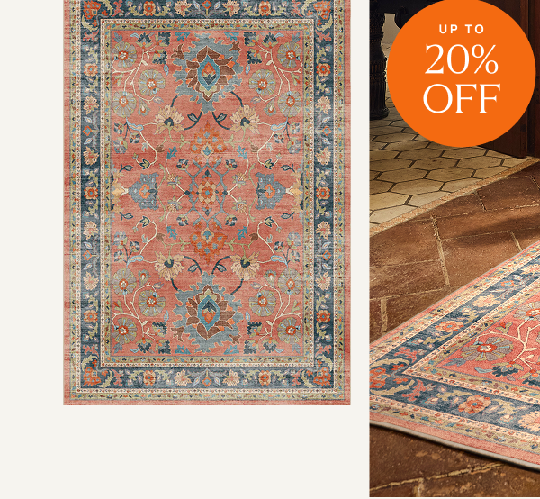 Calabria Coral Rug | Save Now