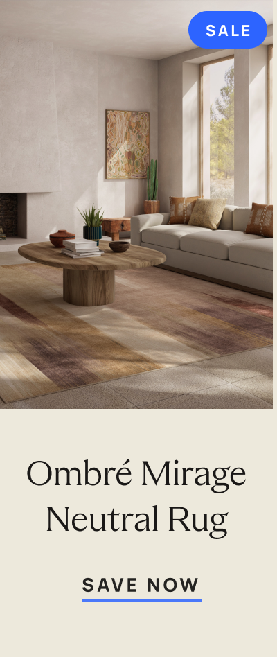 Ombre Mirage Neutral Rug 