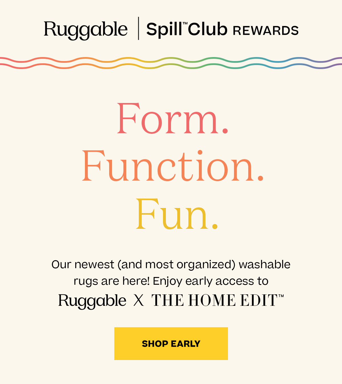 Early Access Ruggable x The Home Edit Ruggable