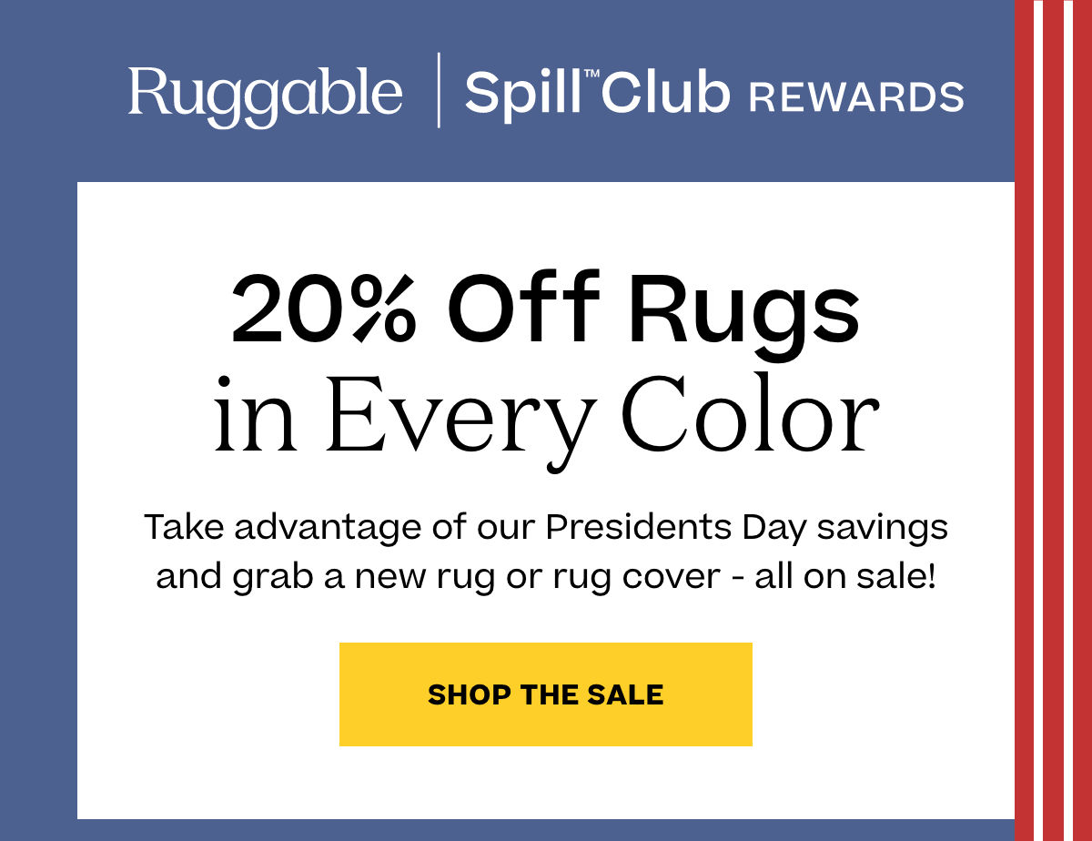 Pick a Color, Get 20 Off! Ruggable