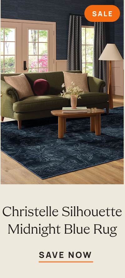 Christelle Silhouette Midnight Blue Rug 