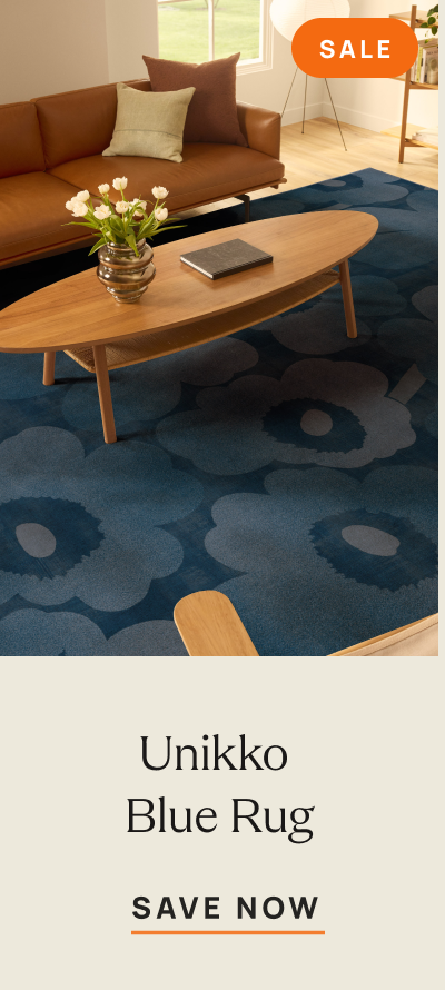 Unikko Blue Rug