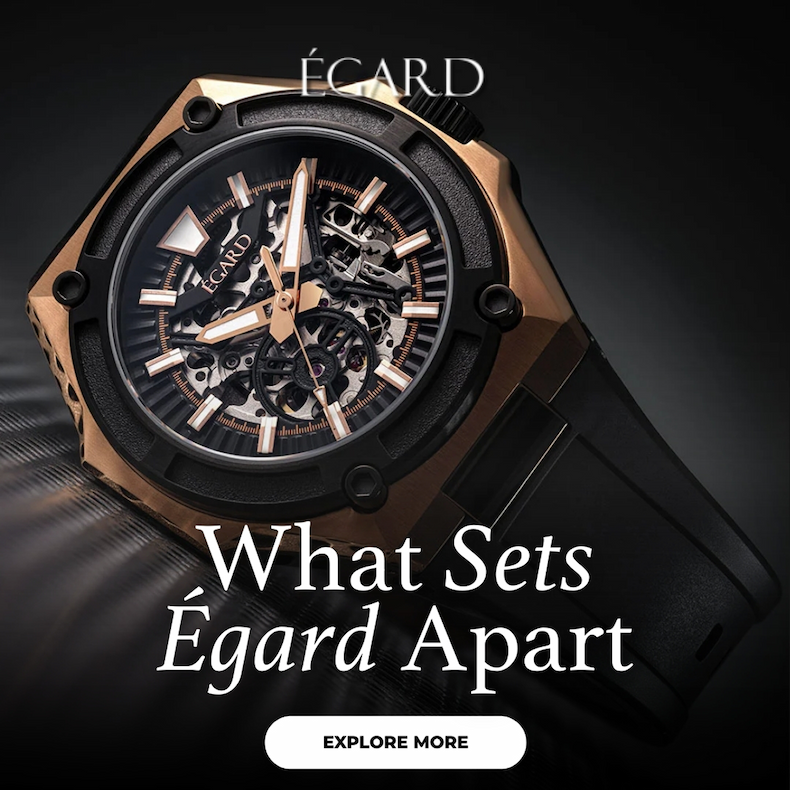 Égard Watch Company Highlights Luxury Standards and Brand Values