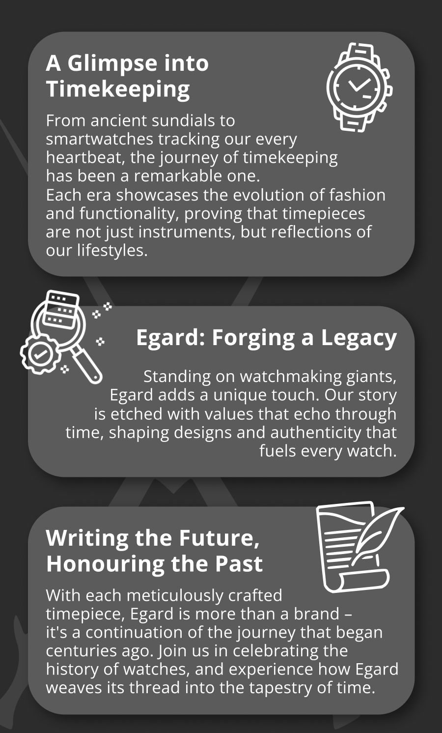 Journey Through Time with Egard - Egard Watches
