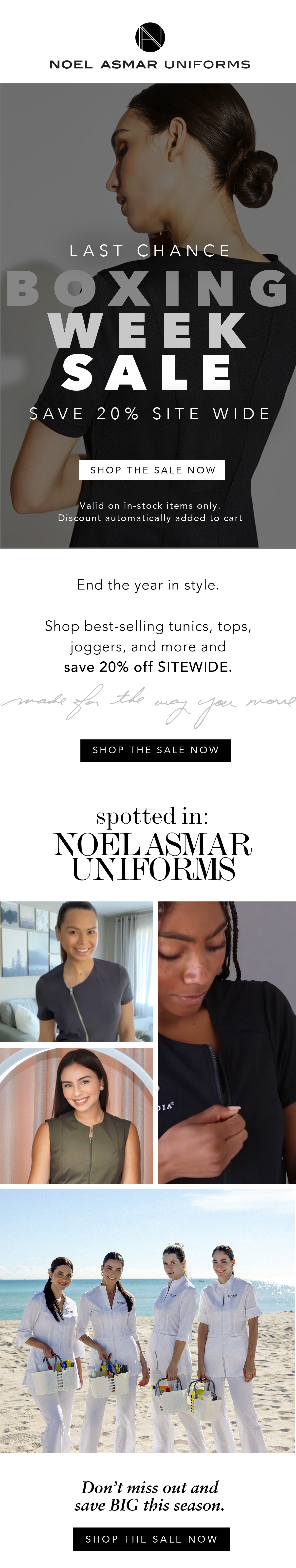 Save 20% off sitewide