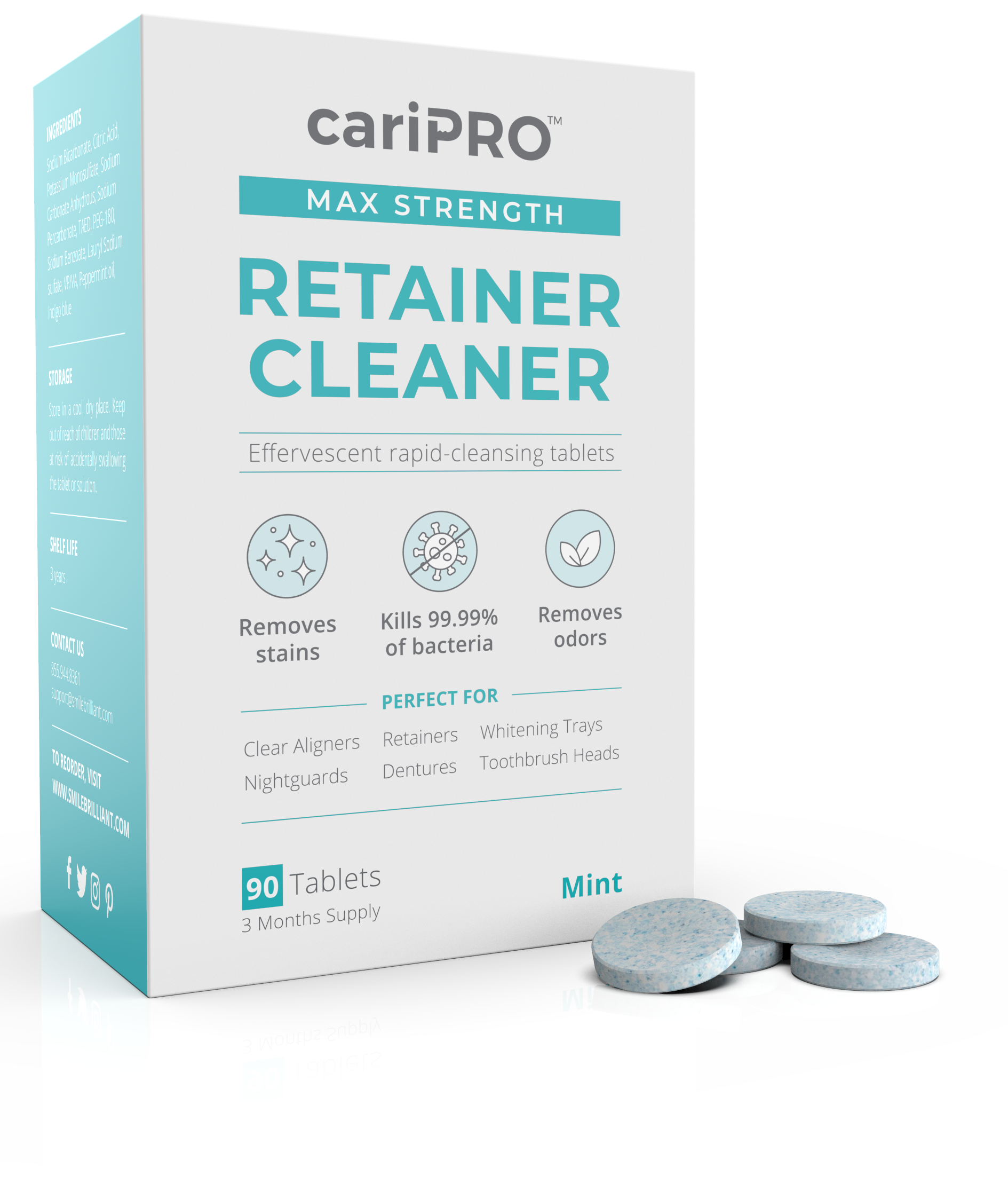 cariPRO Cleaning Tablets
