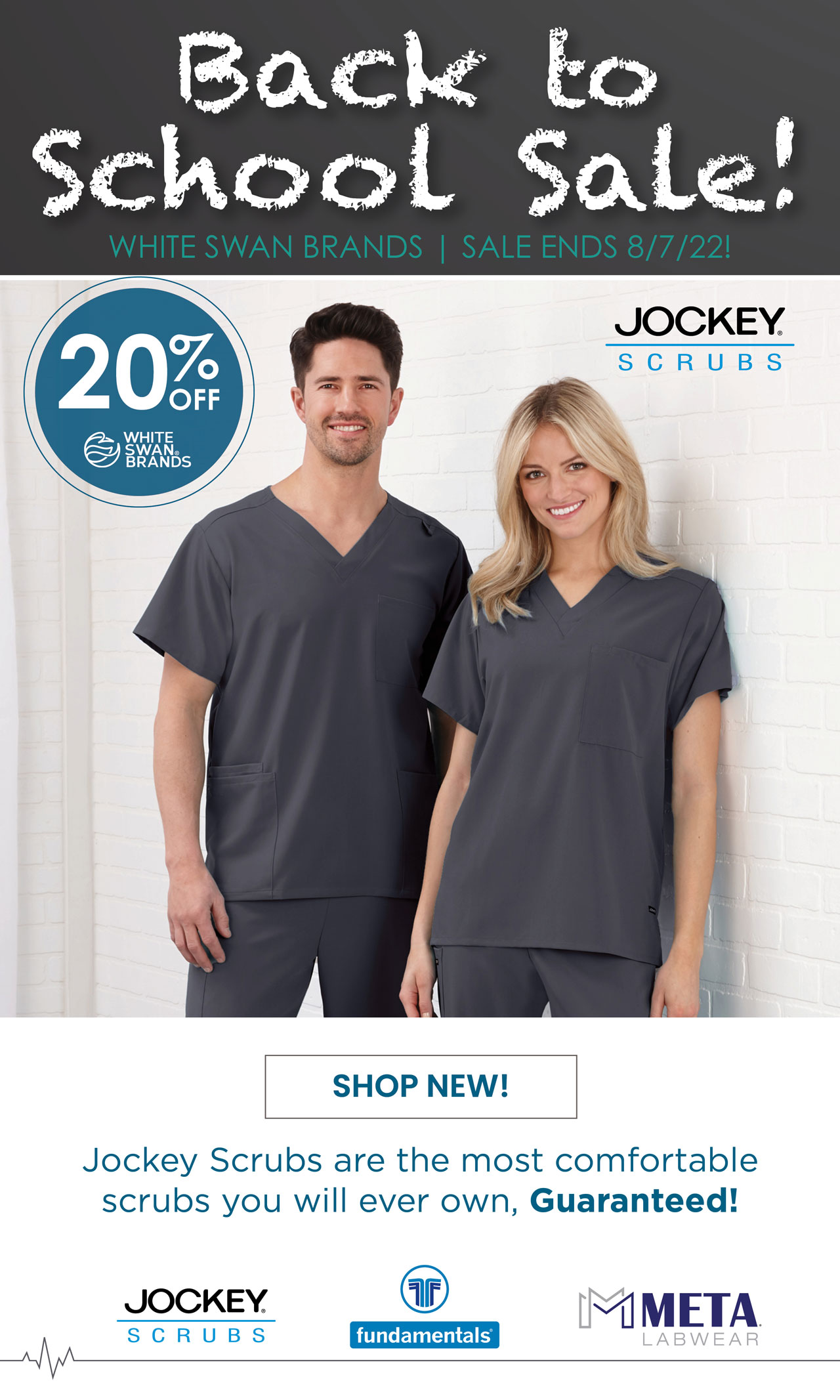 ️ Take Note! 20 Off Jockey Scrubs. Scrubin Uniforms