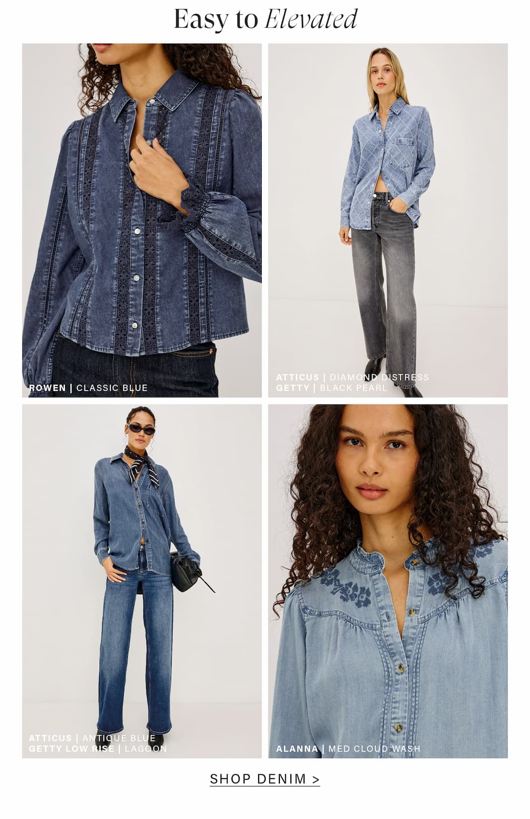 Shop Denim on Denim