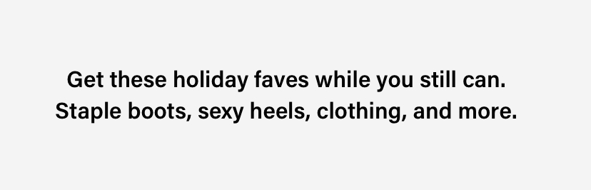40% Off Holiday Faves